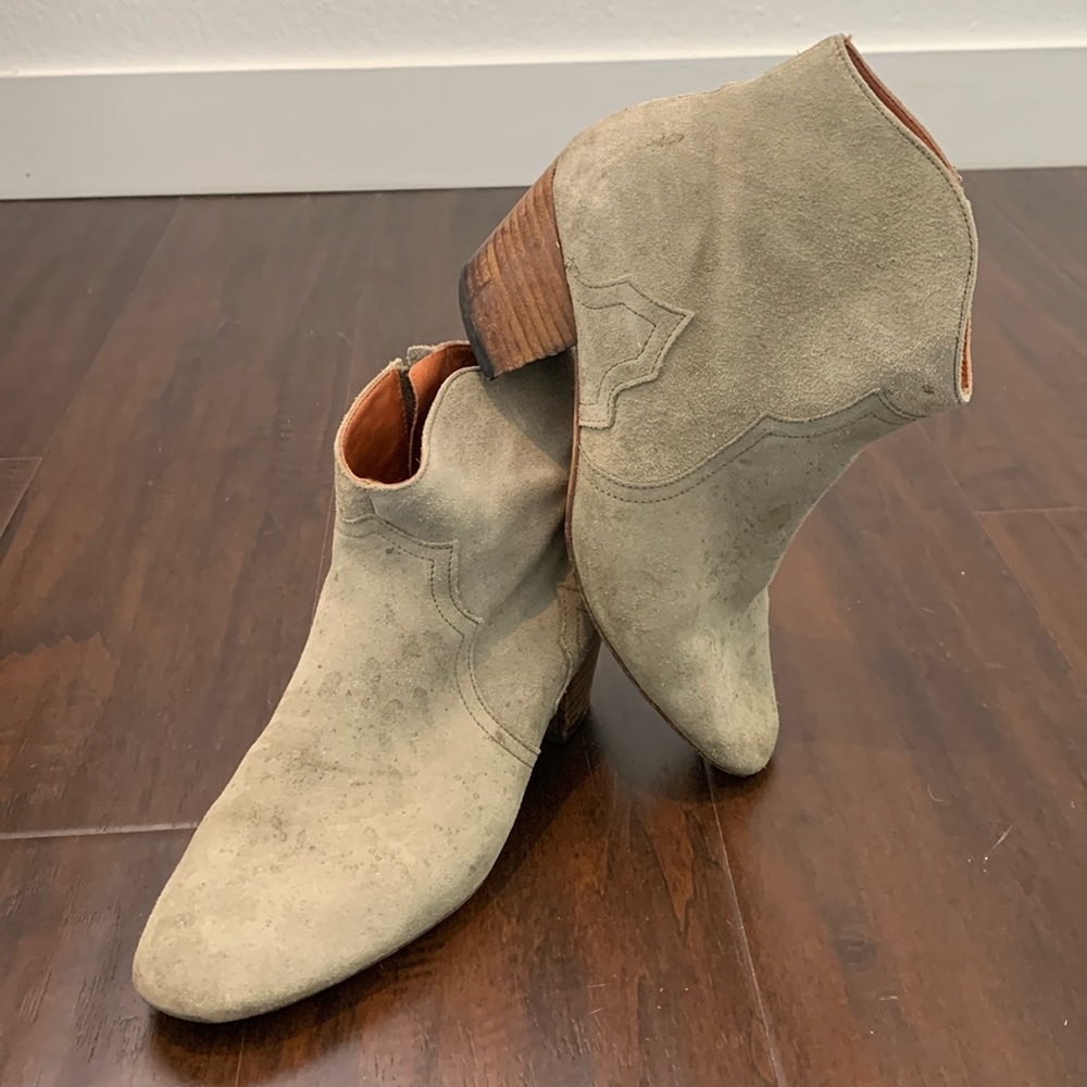 Isabel Marant - Dicker Suede Ankle Boot - POPULAR - Picture 2 of 5